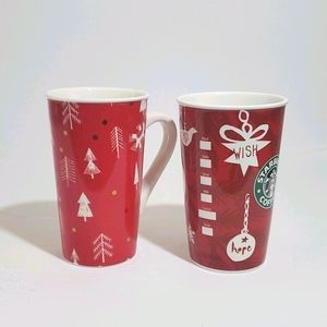 Starbucks New Bone China Holiday  Coffee mugs
